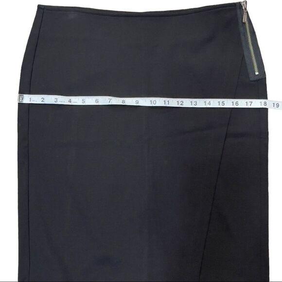 CAbi Black Asymmetrical Skirt Size 4 - Picture 9 of 14